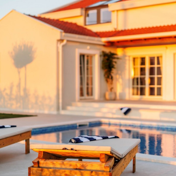 Villa Cypress Estate, Villa Cypress Estate with heated pool, Dalmatia, Dvornica, Croatia Split