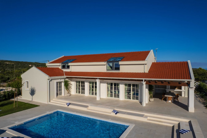 Exterior, Villa Cypress Estate with heated pool, Dalmatia, Dvornica, Croatia Split