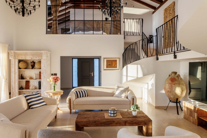Interior, Villa Cypress Estate with heated pool, Dalmatia, Dvornica, Croatia Split