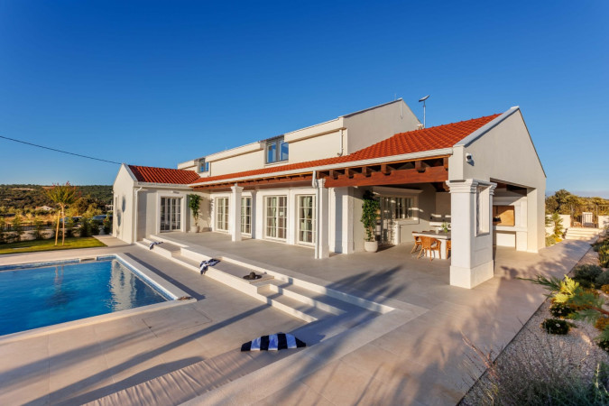 Exterior, Villa Cypress Estate with heated pool, Dalmatia, Dvornica, Croatia Split