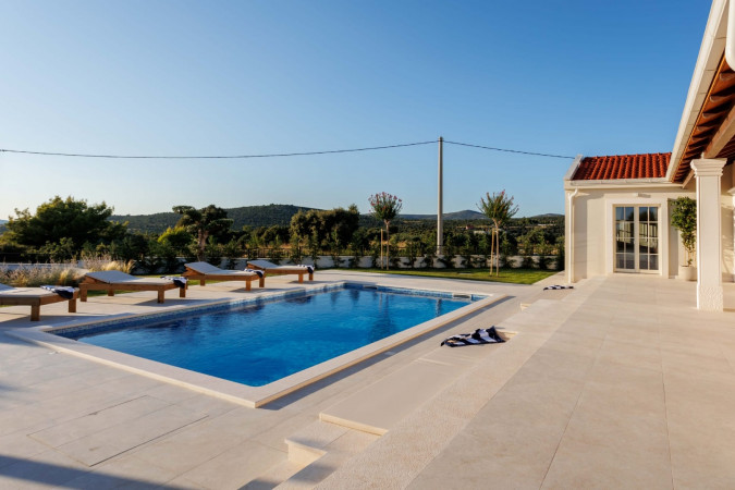 Exterior, Villa Cypress Estate with heated pool, Dalmatia, Dvornica, Croatia Split