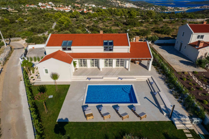 Exterior, Villa Cypress Estate with heated pool, Dalmatia, Dvornica, Croatia Split