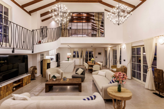 Interior, Villa Cypress Estate with heated pool, Dalmatia, Dvornica, Croatia Split