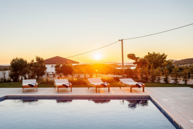 Villa Cypress Estate with heated pool, Dalmatia, Dvornica, Croatia Split