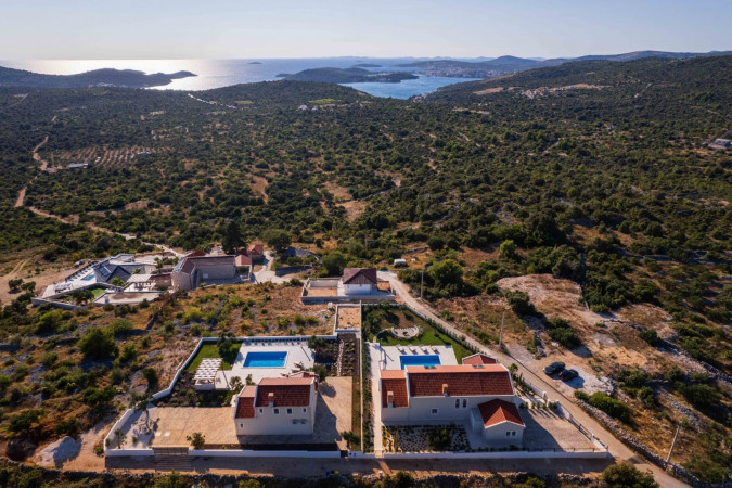 Exterior, Villa Cypress Estate with heated pool, Dalmatia, Dvornica, Croatia Split